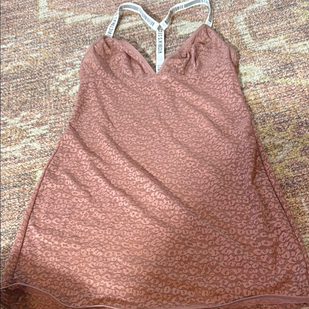 Victoria secert one piece lingerie size XS like new cheetah print